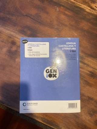 Lengua castellana y literatura Geniox