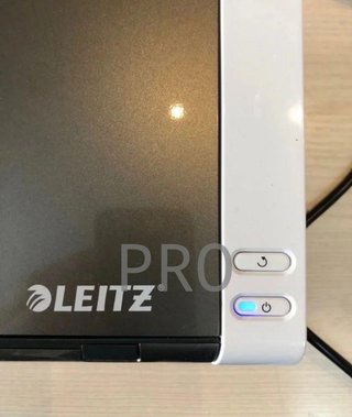 Plastificatore A3 Leitz, ideale per ufficio o scuola, bianco brillante/antracite, Touch Turbo2, iLAM, 7520000