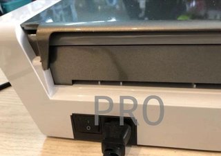 Plastificatore A3 Leitz, ideale per ufficio o scuola, bianco brillante/antracite, Touch Turbo2, iLAM, 7520000