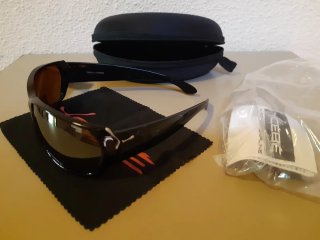 Gafas de sol Cebe negras y marrones