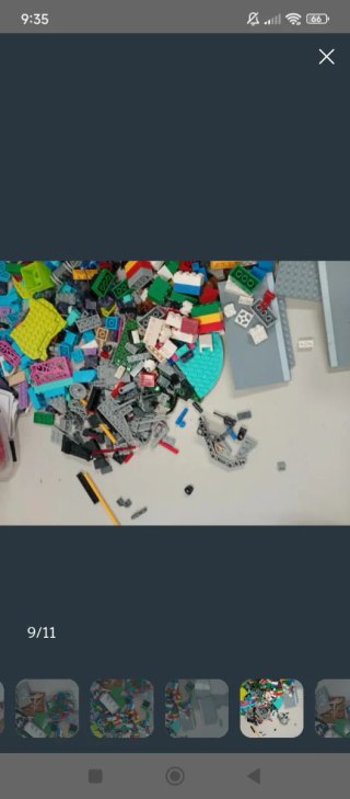 Lote de Piezas Lego (3.5 kg)