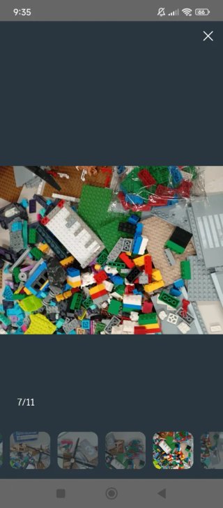 Lote de Piezas Lego (3.5 kg)