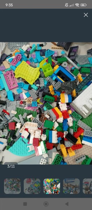 Lote de Piezas Lego (3.5 kg)