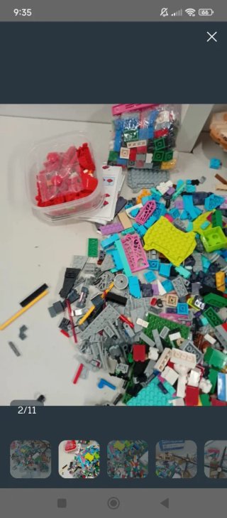 Lote de Piezas Lego (3.5 kg)