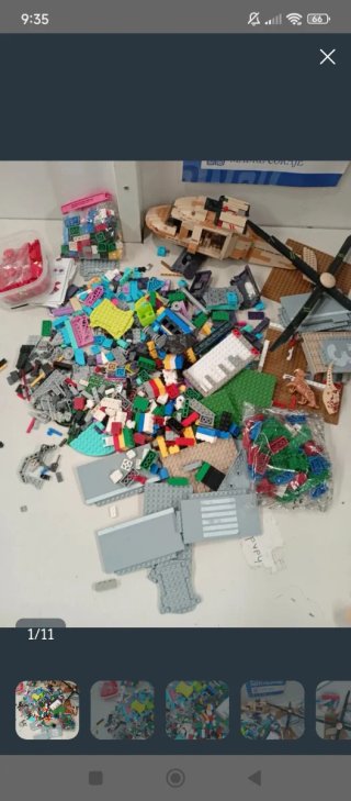 Lote de Piezas Lego (3.5 kg)