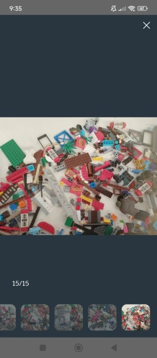 Lote de Piezas Lego (3.5 kg)