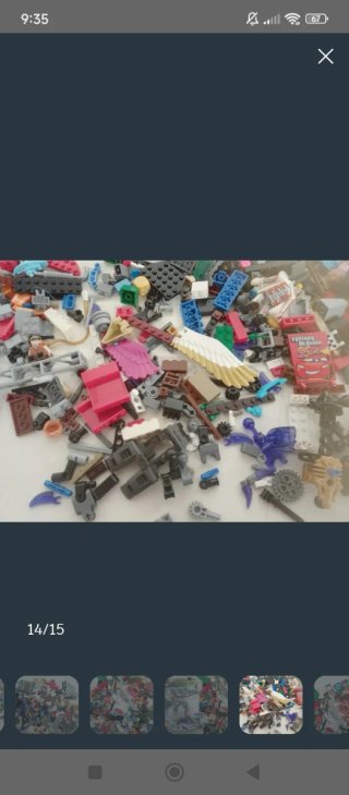 Lote de Piezas Lego (3.5 kg)