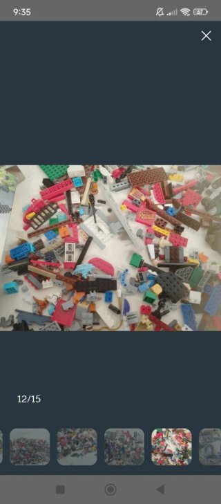 Lote de Piezas Lego (3.5 kg)