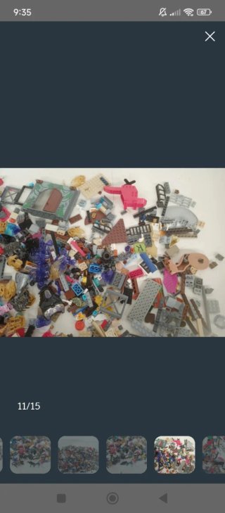 Lote de Piezas Lego (3.5 kg)