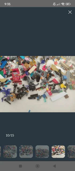 Lote de Piezas Lego (3.5 kg)