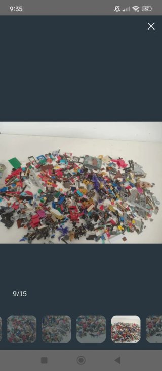 Lote de Piezas Lego (3.5 kg)