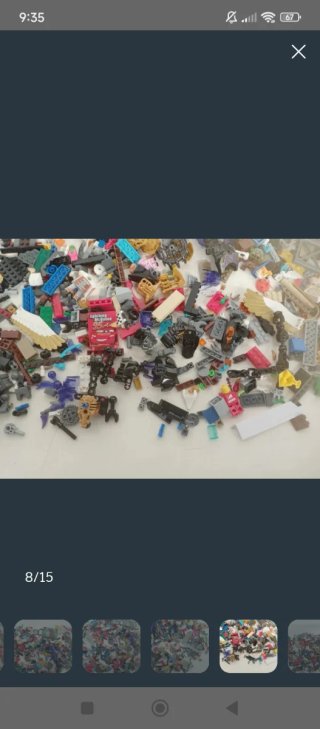 Lote de Piezas Lego (3.5 kg)