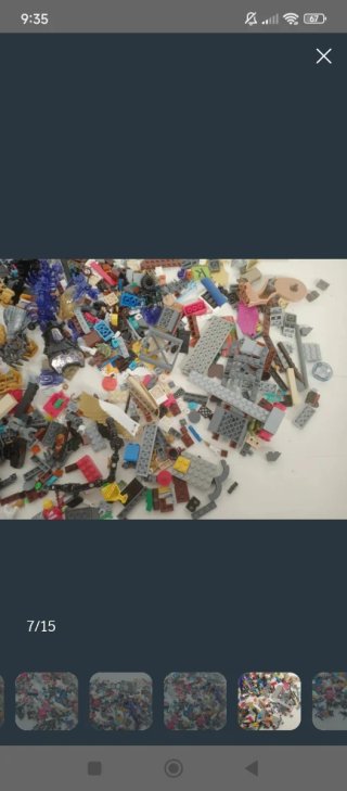 Lote de Piezas Lego (3.5 kg)
