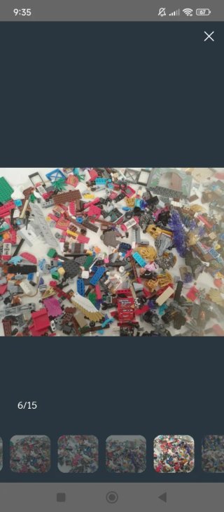 Lote de Piezas Lego (3.5 kg)