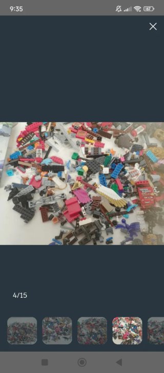 Lote de Piezas Lego (3.5 kg)