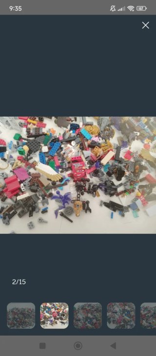 Lote de Piezas Lego (3.5 kg)