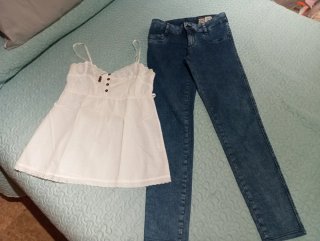 VAQUEROS PITILLO Y TOP