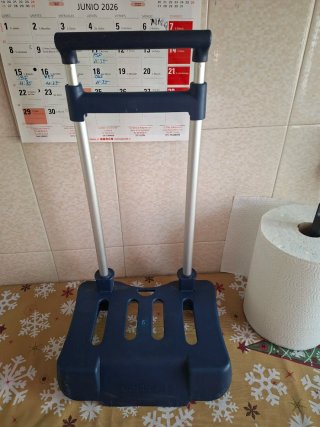 Carrito para mochila plegable