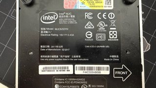 Intel NUC i5 6th Gen 8GB RAM