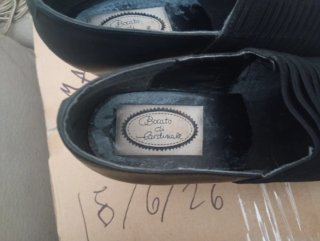 Zapatos Bocato di Cardinale Negros Elastizados