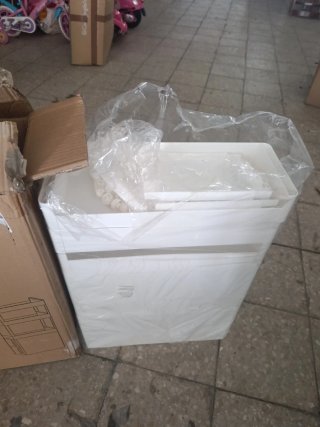 Carrito de almacenamiento SONGMICS KFR06WT