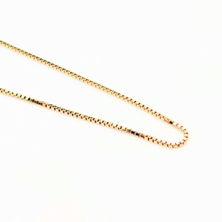 Cadena Veneciana de oro de 18k, 3.82 g, 44.5 cm.