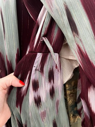Vestido Zara estampado M