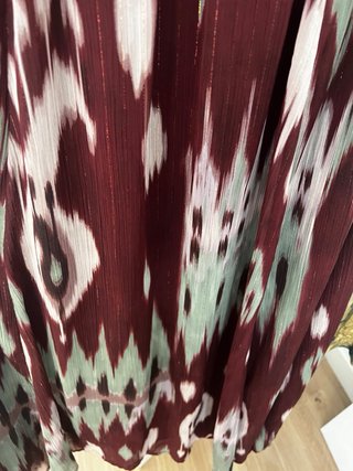Vestido Zara estampado M