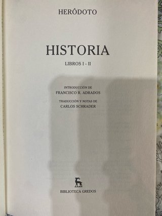 Historias de Heródoto