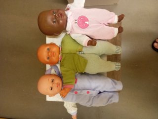 3 Muñecos Bebé
