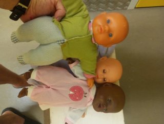 3 Muñecos Bebé