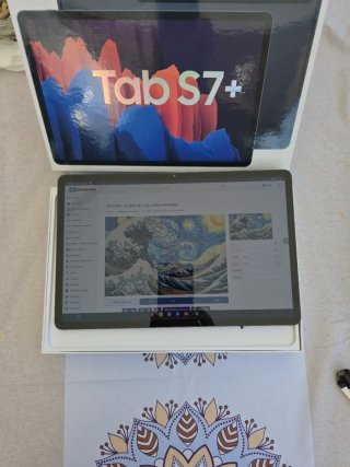 Samsung Tab S7+ 128GB Negro