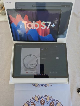 Samsung Tab S7+ 128GB Negro
