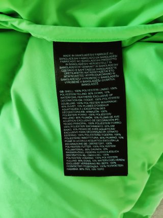 The North Face Giacca Piumino Verde