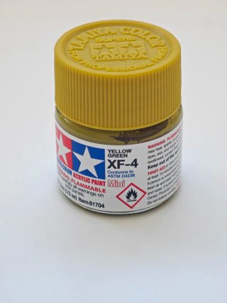 Tamiya XF-4 Giallo Verde Acrilico Mini