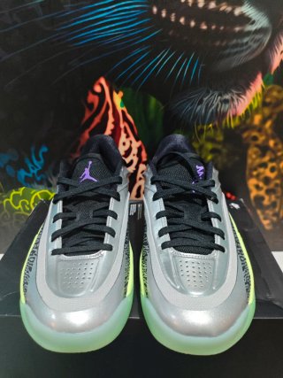 Jordan Zion 4 Verde Plata
