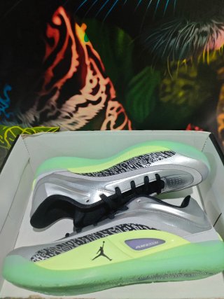 Jordan Zion 4 Verde Plata