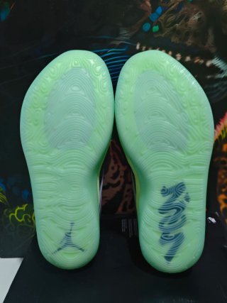 Jordan Zion 4 Verde Plata
