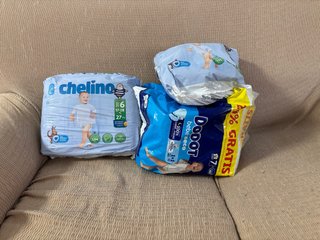Pañales Chelino y Dodot Talla 6 y 7