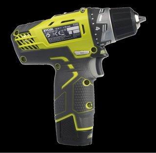 Taladro atornillador Ryobi 12V 30Nm con 2 baterías