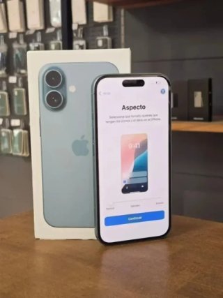 IPHONE 16 128GB VERDE BATERIA 94%