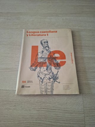 Lengua castellana y literatura 1, BA lengua coo...