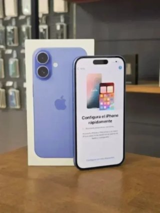 IPHONE 16 128GB BLU BATTERIA 100%