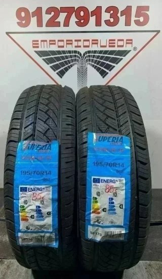 195 70 14 T SUPERIA RUEDA NUEVA YA MONTADA
