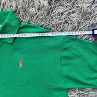 Polo Ralph Lauren Verde Rosa Vintage Y2K Verano XL