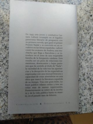 Nada - Carmen Laforet