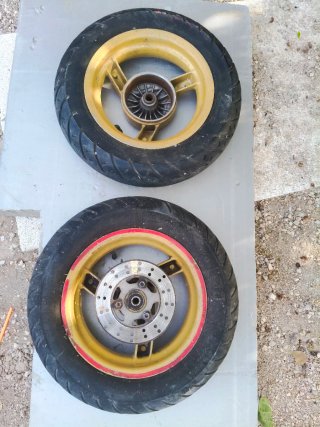 Juego Ruedas Aprilia Sonic