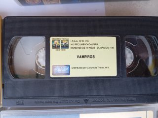 Pack 6 Películas VHS Fantasía-Terror