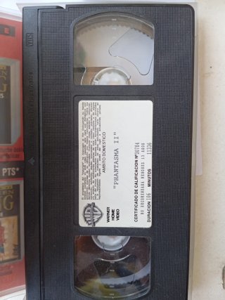 Pack 6 Películas VHS Fantasía-Terror
