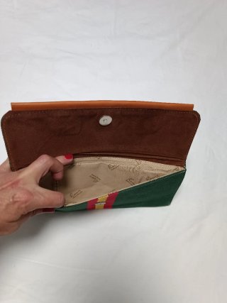 Cartera de mano Arenal de Sevilla verde
